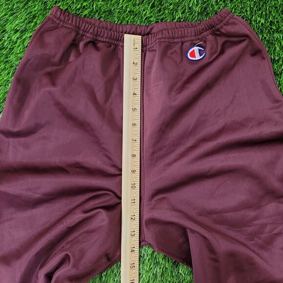 Vintage 50s Champion Track Pants XS/S Maroon Embroidered - Picture 10 of 16